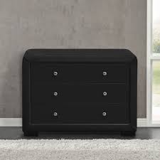 Maybe you would like to learn more about one of these? Commode De Chambre Design Noire Pas Cher 3 Tiroirs Lucay