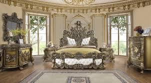 The look of oriental rugs is part of the victorian style, but authentic antique or even reproduction rugs can be discover how to decorate in the victorian style on a budget. Hd 1802 Homey Design Bedroom Set Victorian Style Brown Finish