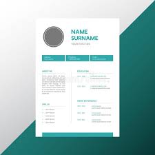 Maybe you would like to learn more about one of these? New Modern Resume Cv Template With Photo Stock Vector Illustration Of Orange Header 62861748