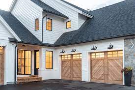 The newer aluminum, steel and composite materials. Front Door Fun Because First Impressions Matter The Cottage Market In 2021 Garage Door Design Modern Farmhouse Exterior House Exterior