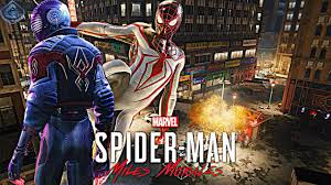 Miles morales also doesn't have any difficulty trophies on ps4 or ps5, which means all trophies can be obtained without having to worry about. Spider Man Miles Morales Ps5 Free Roam Gameplay First Look New Alternate Suit Revealed And More Youtube