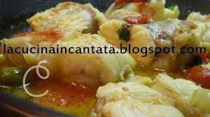 Spiedini di pesce con verdure. Coda Di Rospo All Acquapazza La Cucina Incantata