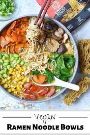 Veggie Loaded Easy Vegan Ramen Soup Recipe Vegan Ramen Vegan Bowl Recipes Vegetarian Comfort Food