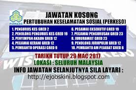 Maybe you would like to learn more about one of these? Jawatan Kosong Terkini Di Perkeso 29 Mac 2017
