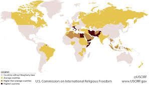 Blasphemy is the act of insulting or showing contempt or lack of reverence to a deity, or sacred objects, or toward something considered sacred or inviolable.1. Respecting Rights Measuring The World S Blasphemy Laws Uscirf