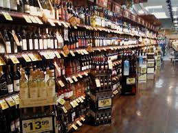 This Is Amazing A Liquor Aisle In A Supermarket Top Shelf And All Store Design Supermarket Liquor Store