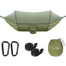 1 how do hammock bug nets work? Navestar Camping Hammock With Mosquito Net Pop Up Double Hammock With Bug Net For Outdoors Backpackin Hammock With Mosquito Net Hammock Camping Double Hammock