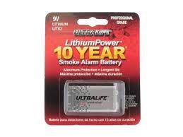 A/f90degree aparagraph 10four feet without curling ironpbtwhite plastic6.8. Ultralife Smoke Alarm Lithium Battery U9vl X Metal Jacket