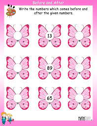 numbers ukg math worksheets