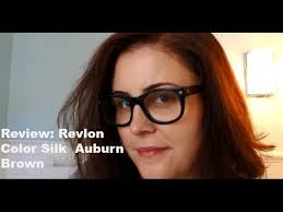 Revlon colorsilk medium auburn 42 hair color. Review Revlon Color Silk Auburn Brown Hair Color Youtube
