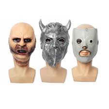 Slipknot's masks in june 2001. Slipknot Joey Mask Halloween Party Horror Movie Theme Mask Scary Ghost Cosplay Prank Prop For Costume Carnival Mask Sale Banggood Com