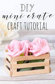 Want to make a keepsake with your baby or toddler for grandparents? Diy Lolly Stick Mini Crate Doodle And Stitch