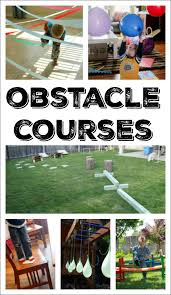 Prepare the backyard pick start and end points for the course and mark them with traffic cones. Obstacle Course Ideas How Wee Learn