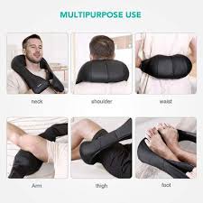 Asiento masajeador para espalda con 8 motores de vibración, función calor, portátil y fácil de utilizar. Masajeador Electrico Espalda Masajeador Espalda 2021