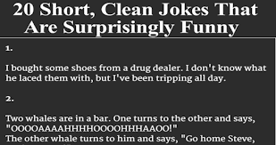We have collected hilarious funny jokes for all ages, easy to share. Clean Short Funny Jokes