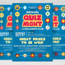 5 out of 5 stars. Quiz Night Club Flyer A5 Template Exclsiveflyer Free And Premium Psd Templates