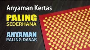 Berikut 11 contoh desain yang bisa ditiru. Kerajinan Anyaman Dari Kertas Basic Dasar Basic Paper Woven Cute766