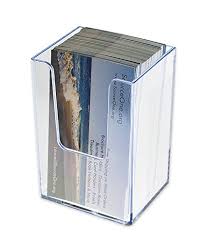 If you, or anybody in your organization, has a long name or title, it may not fit. Sourceone Vertical Business Card Holder Clear 10 Pack Buy Online In Angola At Angola Desertcart Com Productid 4075903