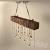 Wood Beam Chandelier