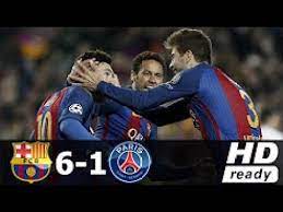 Мяч забил лионель месси (барселона). Barcelona Vs Psg 6 1 Goal Extended Match Highlights Champions League 08 03 2017 Hd Youtube