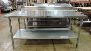 Used stainless steel commercial kitchen equipment. John Boos Commercial Stainless Steel Work Table W Galvanized Undershelf Johnboos Stainless Steel Work Table Restaurant Equipment Used Restaurant Equipment