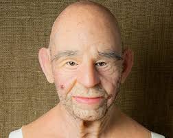 Silicone Mask Old Man robert Halloween,pro High Quality, Custom Mask,  Halloween Masks, NEW Hand Made Silicone Mask, Unique Mask