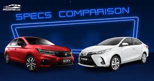 Honda_city #toyota_vios #謝謝你們 pada korang di johor yang nak tanya honda jazz, city, hrv, civic & crv whatsapp. 2020 Toyota Vios G Vs Honda City Rs Turbo Specsheet Comparison