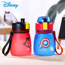 Disney Termos Bardak Kolu Bebek Saman Sisesi Ogrenme Icme Suyu Suyu Bardagi Paslanmaz Celik Cevirme Kapagi Guzel Su Isi Straw Bottle Thermos Cup Drinking Water