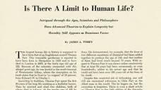 From the archives: Is there a limit to human life? | MIT ...