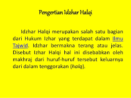 Izhar Halqi Pptx Rame Arisdi