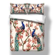 Shop for quality duvet covers & bedding sets online at great low prices. Animal Bedding Duvet Quilt Cover Set Twin Full Queen King Bed Pillowcase Peacock Duvet Covers Bedding Sets Home Garden Worldenergy Ae