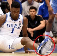 See more ideas about williamson, zion, duke blue devils basketball. Zion Williamson Basketball Schuh Geplatzt Pr Katastrophe Fur Nike Welt
