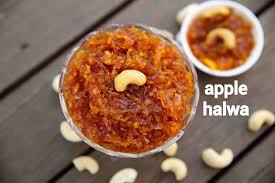 Put apples in a large bowl and sprinkle with cinnamon and sugar as you add the apples. Apple Halwa Recipe Apple Ka Halwa How To Make Apple Halwa