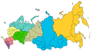 Karta Rossii Subekty Rossijskoj Federacii Respubliki Oblasti Rf Vremya V Rossii