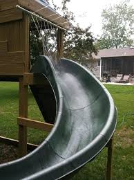 Hausgemachte Pool Rutsche Dekoration Ideen Homemade Water Slide Water Slides Homemade Pools