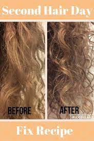 Second Hair Day Fix Recipe Curly Hair Styles Curly Hair Tips Hair Help