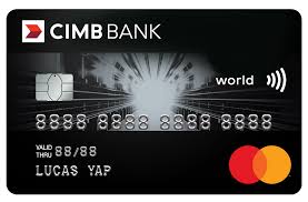Whether it's replacing old appliances, completing home renovations, or dealing with something unexpected, manage your cash. Cimb World Mastercard Singsaver