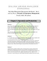 Manajemen operasi jay heizer barry render pdf. Soal Dan Jawaban Heizer Soal Dan Jawaban Manajemen Operasional Dari Buku Manajemen Operasional Oleh Render Barry And Jay Heizer Principles Of Course Hero