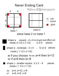 How to make never ending card. 34 Never Ending Fold Card Ideas Never Ending Card Infinity Card Card Tutorials