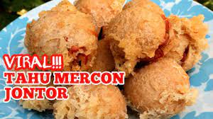 Resep Tahu Mercon Jontor Crispy Youtube