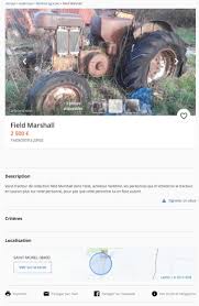 Matériel agricole à bon encontre : Field Marshall Materiel Agricole Champagne Ardenne Best Of Le Bon Coin