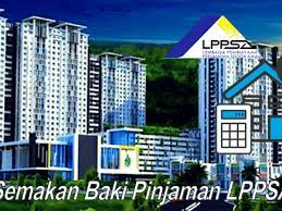 Selebihnya harus dibayar dengan bayaran deposit. Semakan Baki Pinjaman Perumahan Kerajaan Lppsa
