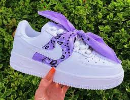 Custom Bandana Baby Nike Air Force 1 White Nike Shoes Fresh Shoes Jordan Shoes Girls