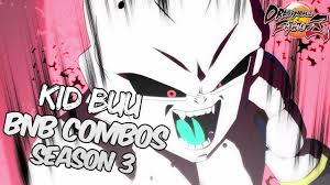Dbfz 1 24 Kid Buu Bnb Advanced Combos Dragon Ball Fighterz Youtube