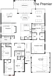 Explore ranch style home layouts, luxury blueprints & much more. Great Floor Plan Single Story House Floor Plans House Plans One Story New House Plans