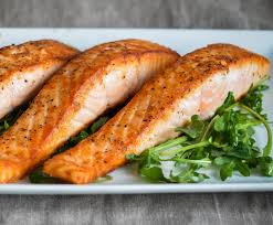restaurant style pan seared salmon