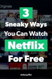3 Legitimate Ways To Get Free Netflix Dollarsprout In 2020 Netflix Free Netflix Netflix Account