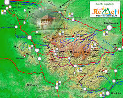 Muntii apuseni, romania obiective turistice in categoria: Muntii Apuseni Harta Turistica Harta