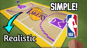 He was in no condition to play basketball. Minecraft How To Create The Lakers Basketball Court Easy Tutorial 2020 Youtube