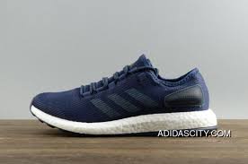 Black And Blue Men S Adidas Shoes Adidas Pureboost Dpr Blue Primeknit Men Running Shoes Best